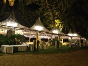 20' x 20' Transparent arabian tent cw fairy light (i)1